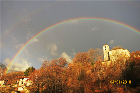 Arcobaleno ad Andrate