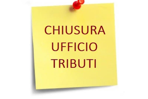 Chiusura Ufficio Tributi